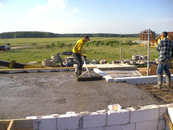 Заливка бетоном Заливка бетоном